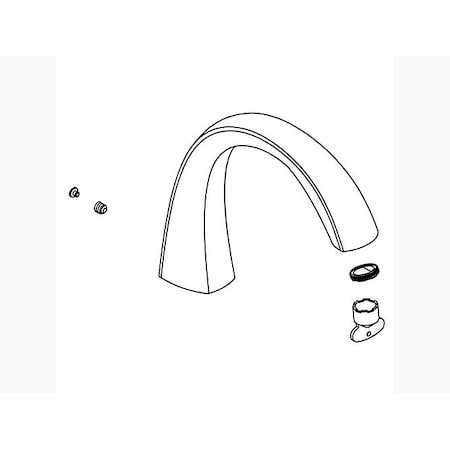 Kohler Spout Assembly, Dm Bath 1443493-BN